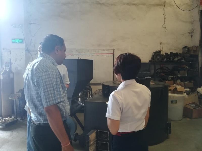 گولی چلانے والی بھٹی pellet fired furnace